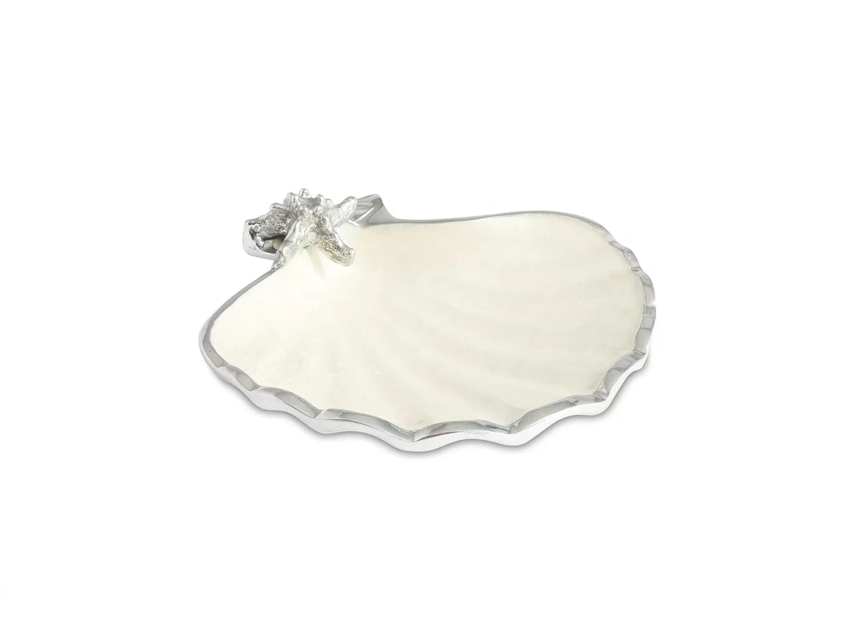 Julia Knight Scallop Starfish 8.5" Bowl Snow Clearance