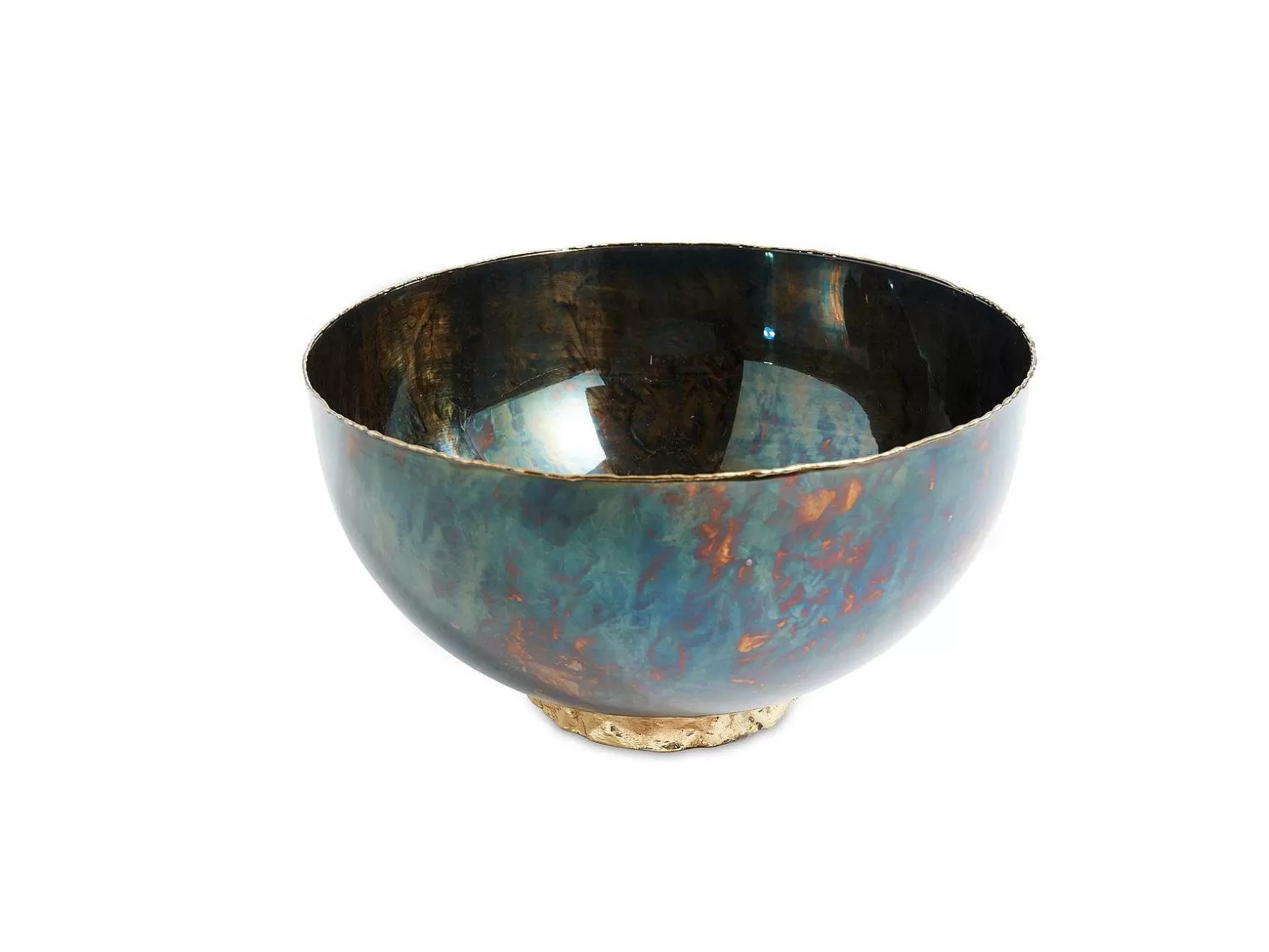 Julia Knight Sierra 10" Bowl Rainbow Bronze New