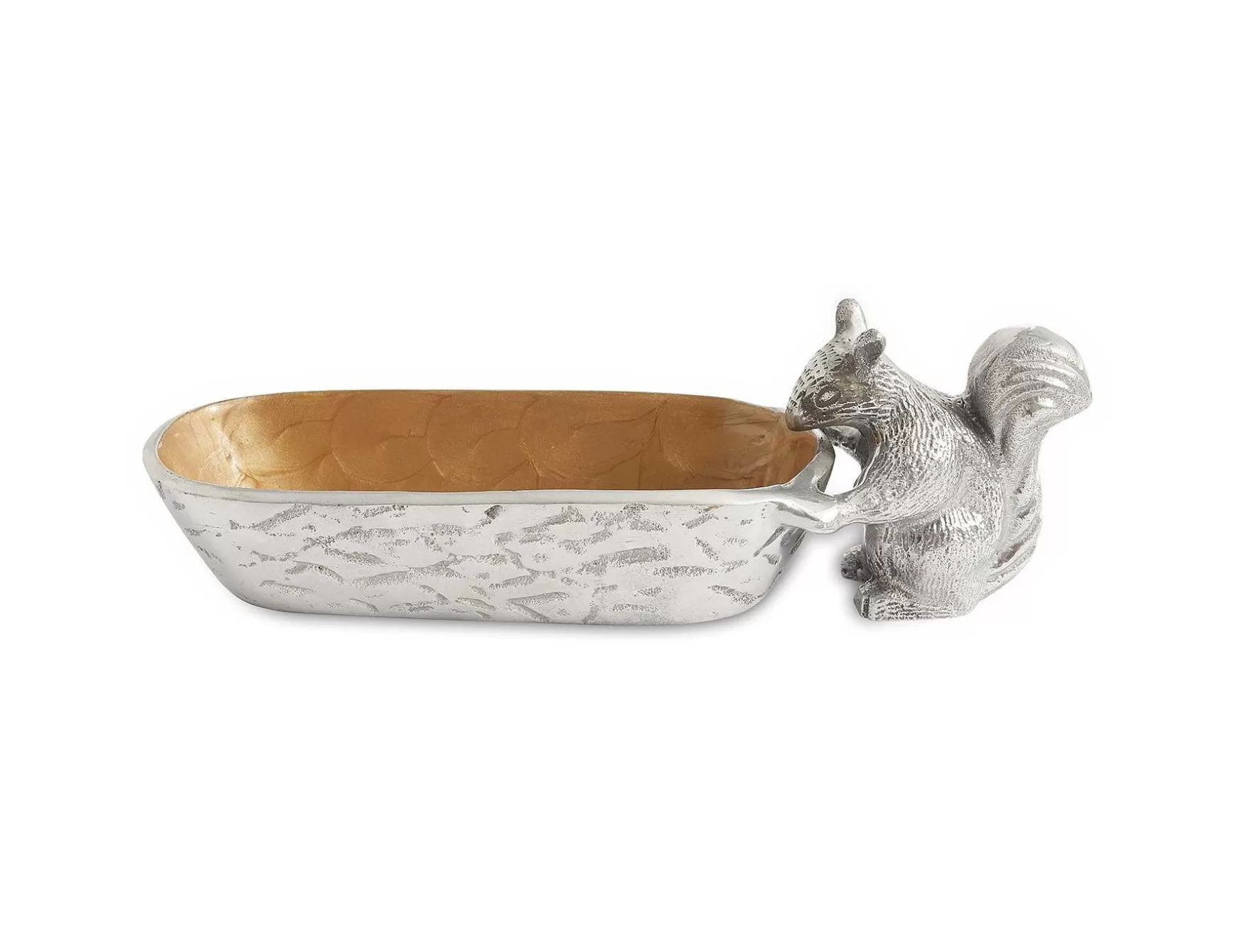 Julia Knight Squirrel Cracker 9.75" Tray Toffee Best