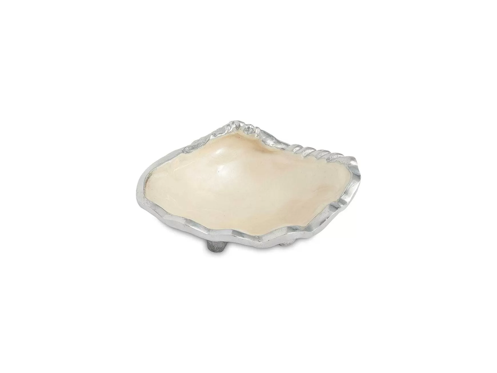 Julia Knight Tahitian Clam 5" Petite Bowl Snow Clearance